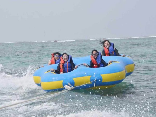 Donut Boat Water Sport Bali